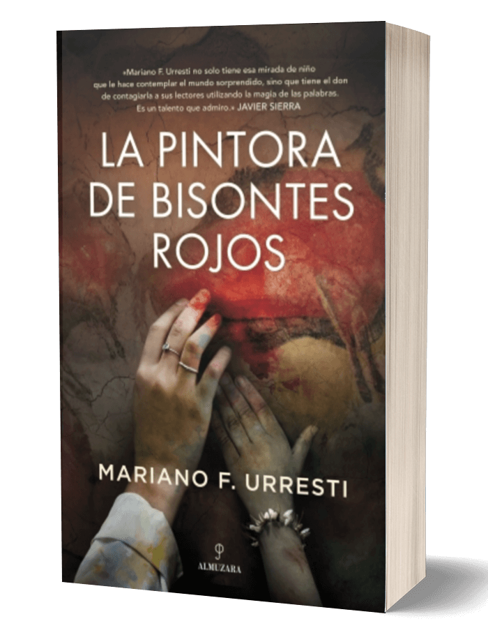 La Pintora de Bisontes Rojos novela de Mariano Fernández Urresti